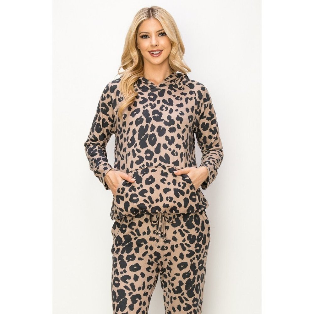SAFARI CHIC TOP Taupe Grey Stylish Wardrobe